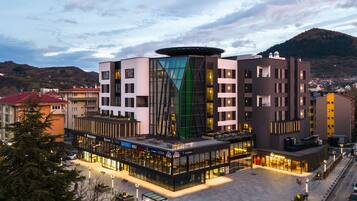 Facciata della struttura