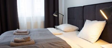 1 bedroom, WiFi, bed sheets