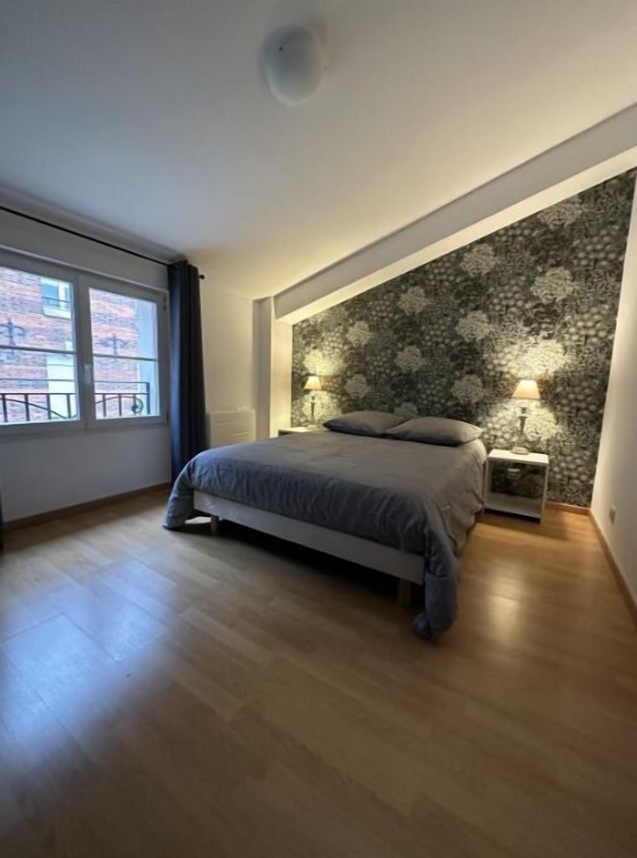 2 chambres, fer et planche à repasser, Wi-Fi gratuit, draps fournis