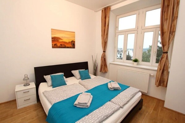 2 bedrooms, WiFi, bed sheets - Apartment für 7 Personen, 2 Schlafzimmer, Küche, Inkl. Reinigungsgebühr 35 (Wien)
