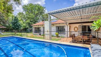 Apartment, 1 Bedroom, Smoking, Garden View | Pool | Outdoor pool