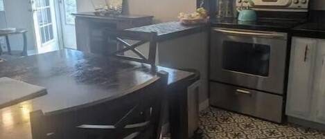 Dining tables, kitchen islands