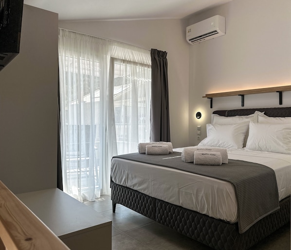 Hus – comfort | 2 soverom, blendingsgardiner, lydisolert og strykejern/-brett