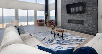 Kent Island Waterfront | New Construction | Pool | Hot Tub | Stunning View | Lux