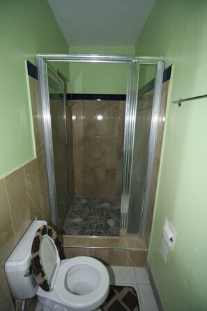 Towels, soap, toilet paper