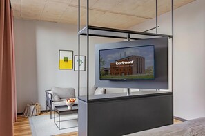 Medium Apartment, 1 Queen Bed, Kitchen (Full Kitchen) | Hypo-allergenic bedding, in-room safe, desk, laptop workspace - ipartment Leverkusen @HOME by Best Western (Leverkusen)