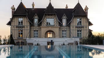Overnatningsstedets facade