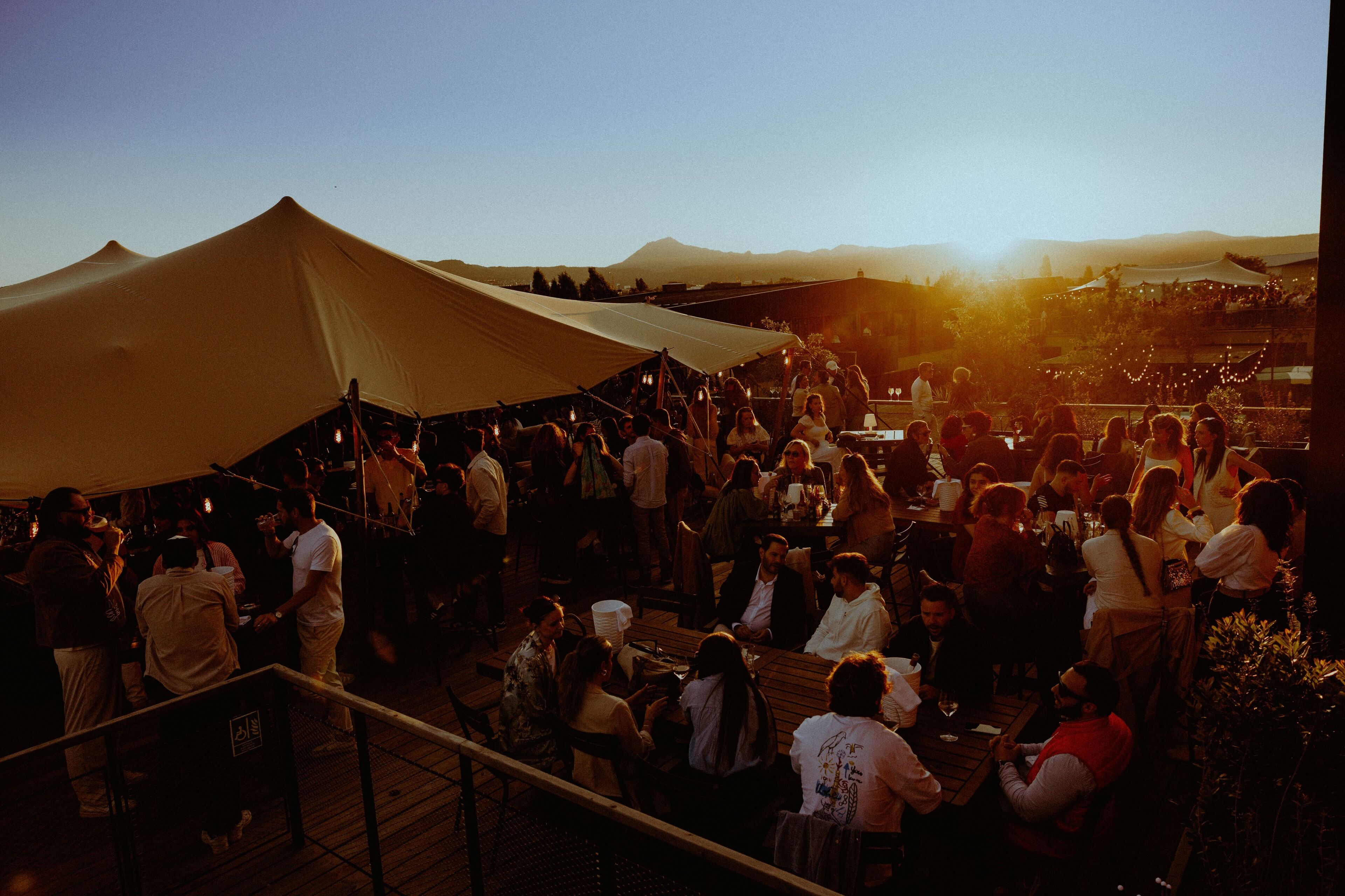 Terraza en la azotea