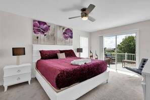 4 slaapkamers, een strijkplank/strijkijzer, internet, beddengoed