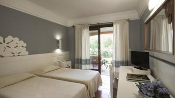 Appartement, 2 chambres, fumeur, patio