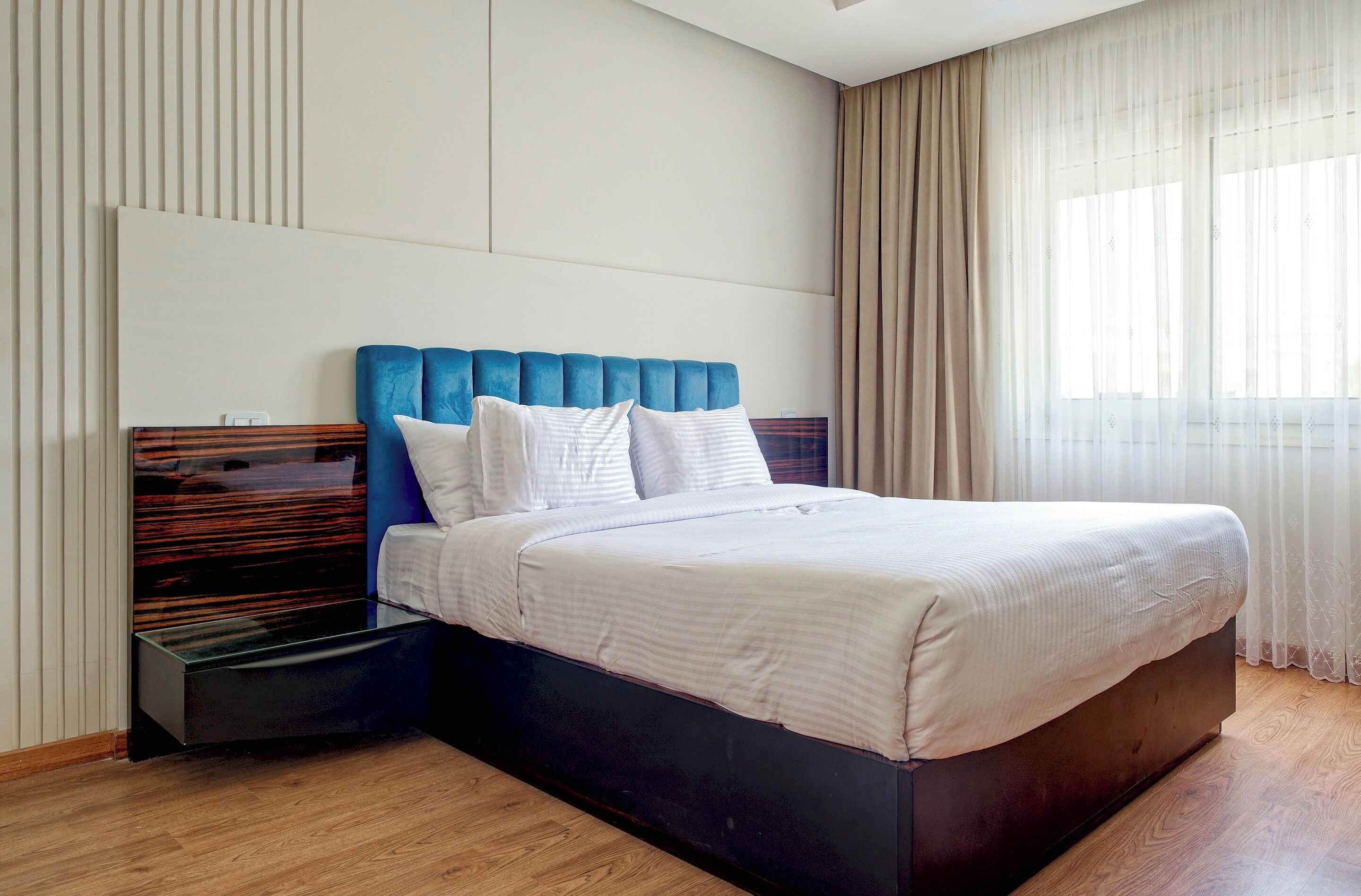 4 bedrooms, iron/ironing board, free WiFi, bed sheets