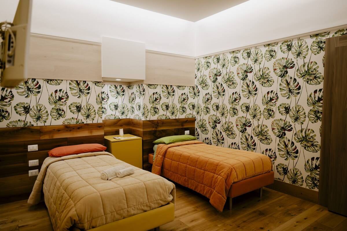 Standaard kamer, 1 twee- of 2 eenpersoonsbedden (Passerotto) | Lakens van Egyptisch katoen, luxe beddengoed, individueel gedecoreerd