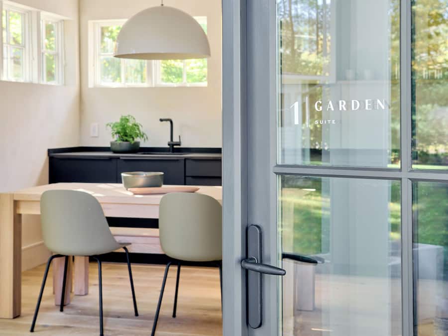 The Garden Suite | 1 dormitorio, sábanas de algodón egipcio, ropa de cama de alta calidad