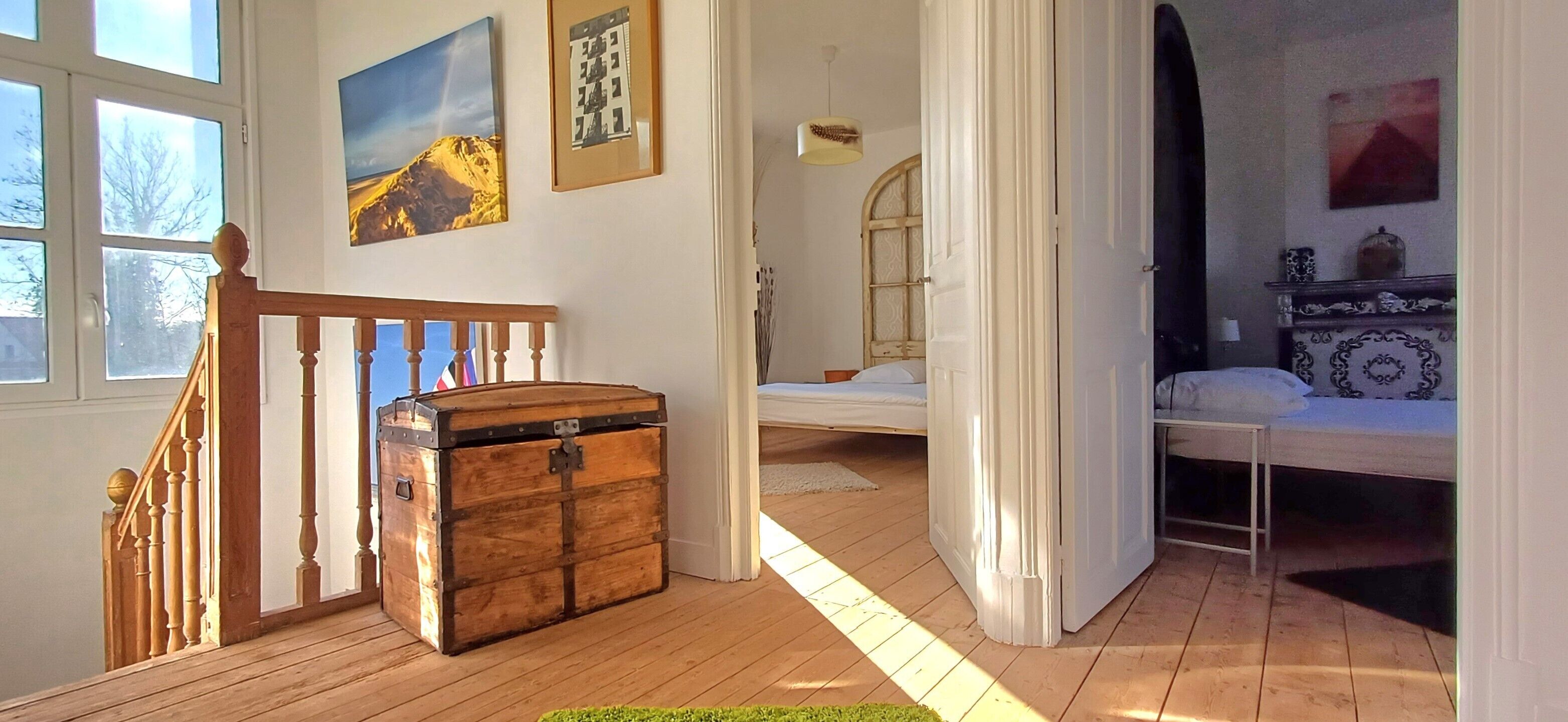 5 chambres, fer et planche à repasser, Wi-Fi