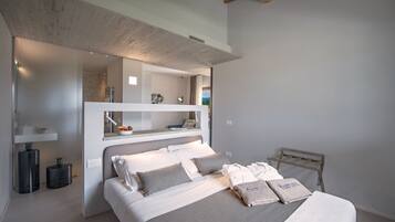 Junior Suite, Garden View (Catria) | Down comforters, pillowtop beds, in-room safe, individually decorated