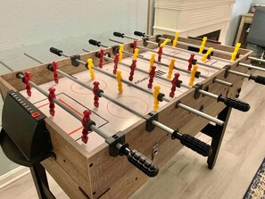 Games room - Studio Charm w/ Deck, Fireplace & Fooseball!: Walk to Beach, Boardwalk & Dining! (Ocean City)