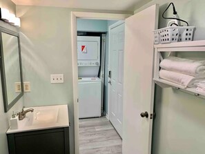 Interior - Studio Charm w/ Deck, Fireplace & Fooseball!: Walk to Beach, Boardwalk & Dining! (Ocean City)