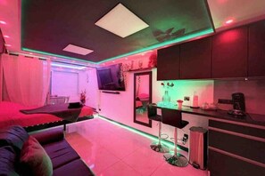 Desk, soundproofing, iron/ironing board