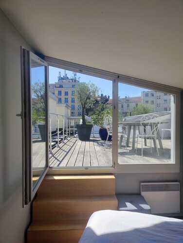 Heart of Paris 12mn, Château 12mn, garden, rooftop, l'Antre-soi Villa Versailles