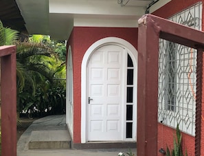 Fassade der Unterkunft