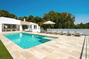 Outdoor pool - Moraira sea view house clos to the center (Teulada)