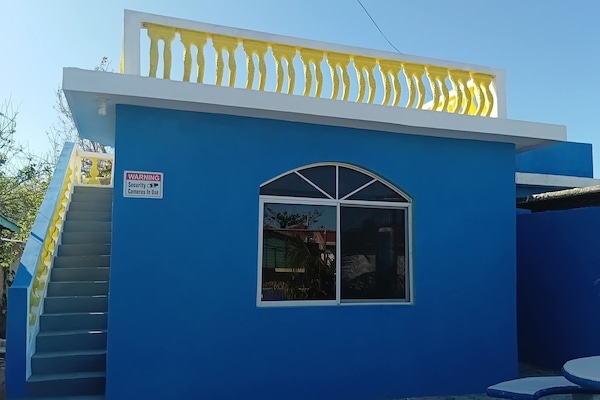 Rooftop Balcony with great sea views and sunset.