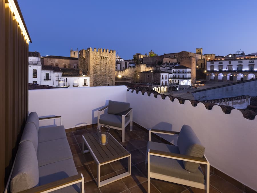 Appartamento, vista città | Terrazza/patio