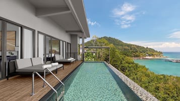 Villa Royal, 2 habitaciones | Ropa de cama de alta calidad y minibar