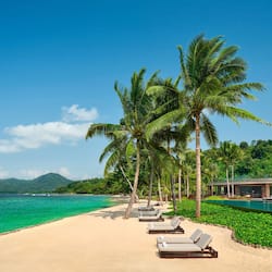 On the beach, snorkeling, kayaking