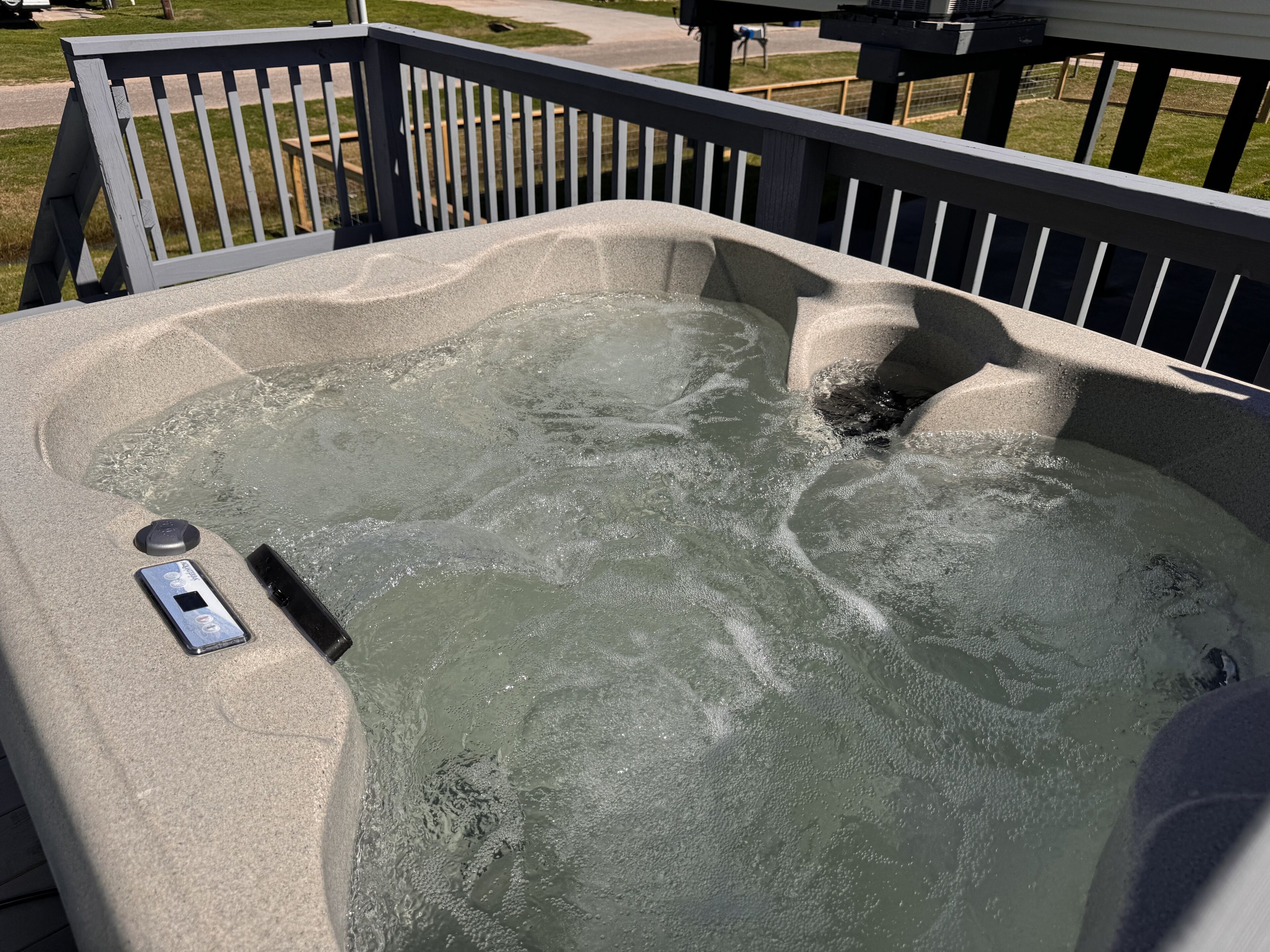Bain à remous extérieur