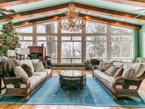 Smart TV, video games, DVD player, table football