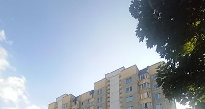 Pleasant two-roomed flat apartment with WiFi in Pinsk in a neightborhood Lugi