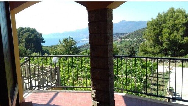 Terrace/patio - Beautiful Villa in the Middle Vineyard #1 (Sardegna)