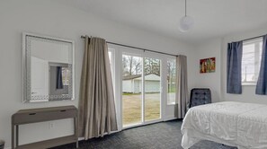 Desk, iron/ironing board, travel crib, WiFi