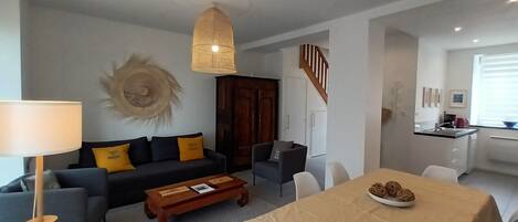 TV, table football, books