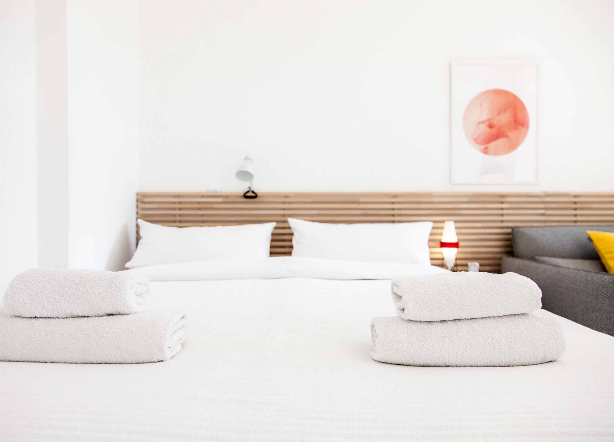 Bügeleisen/Bügelbrett, WLAN, Bettwäsche