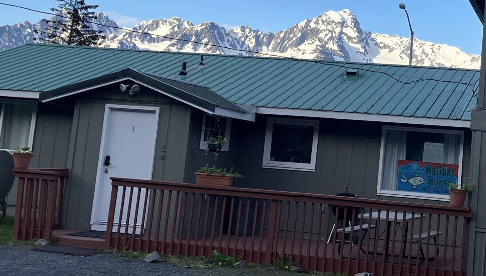 Enceinte de l’hébergement