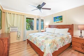 2 bedrooms, desk, iron/ironing board, WiFi