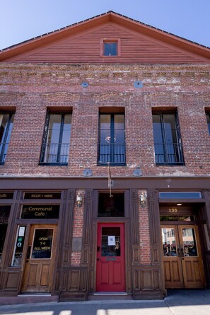 Façade de l’hébergement