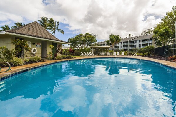 Pool - Forever Ocean Views POOL & BBQ (Princeville)