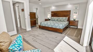 Appartement luxueux, 2 chambres, cuisine, vue sur l’océan | 2 chambres, literie hypoallergénique, décor unique, ameublement unique