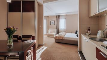 Una cassaforte in camera, ferro/asse da stiro, Wi-Fi, lenzuola