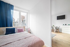 1 Schlafzimmer, kostenloses WLAN, Bettwäsche