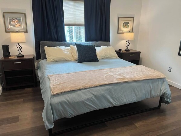 1 bedroom, iron/ironing board, travel cot, free WiFi