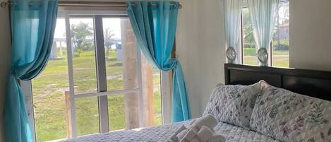 1 間睡房、熨斗/熨衫板、免費 Wi-Fi、床單