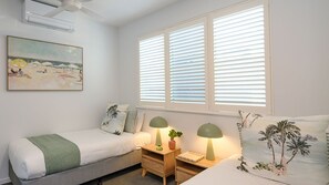 2 bedrooms, iron/ironing board, free WiFi, bed sheets