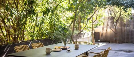 Opções para refeição ao ar livre