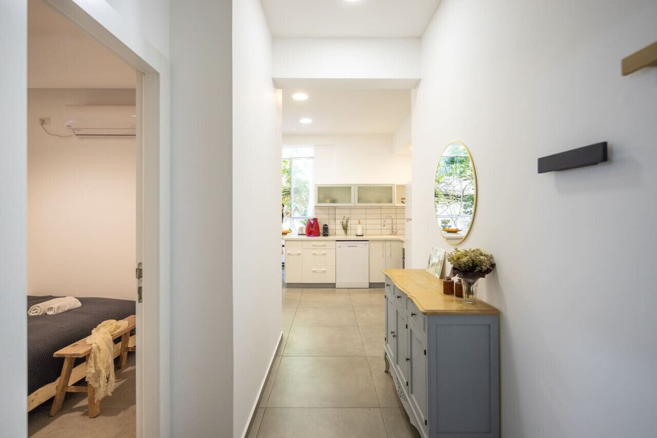 2 slaapkamers, een strijkplank/strijkijzer