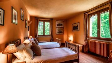 6 bedrooms, WiFi, bed sheets