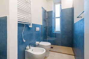 Shower, hair dryer, bidet
